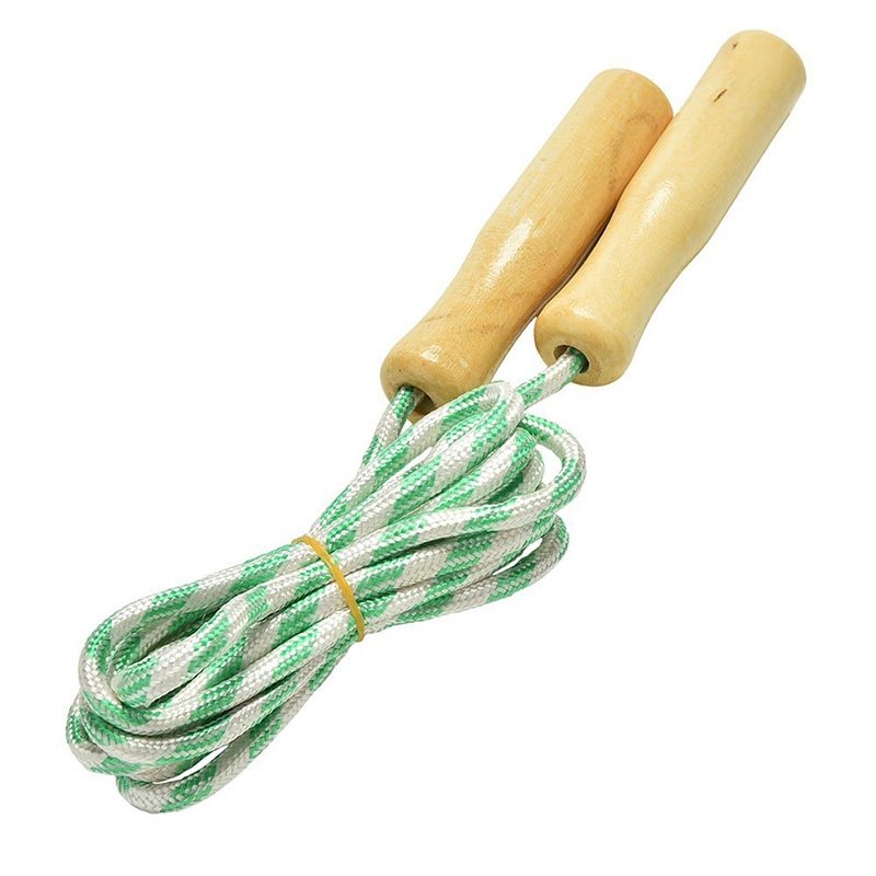 WOODEN HANDLE JUMP ROPES
